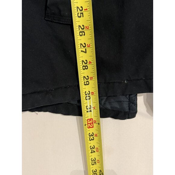 Simply Styled by Sears Black Parka Jacket Size Large L - Picture 6 of 7